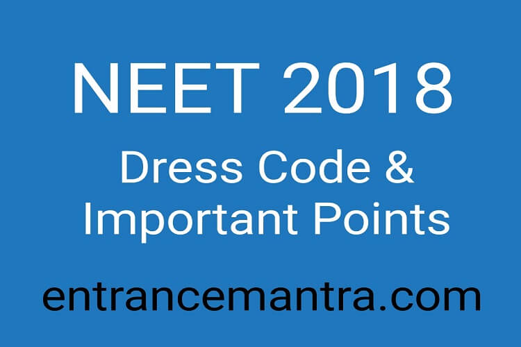 NEET-2018-dres-code